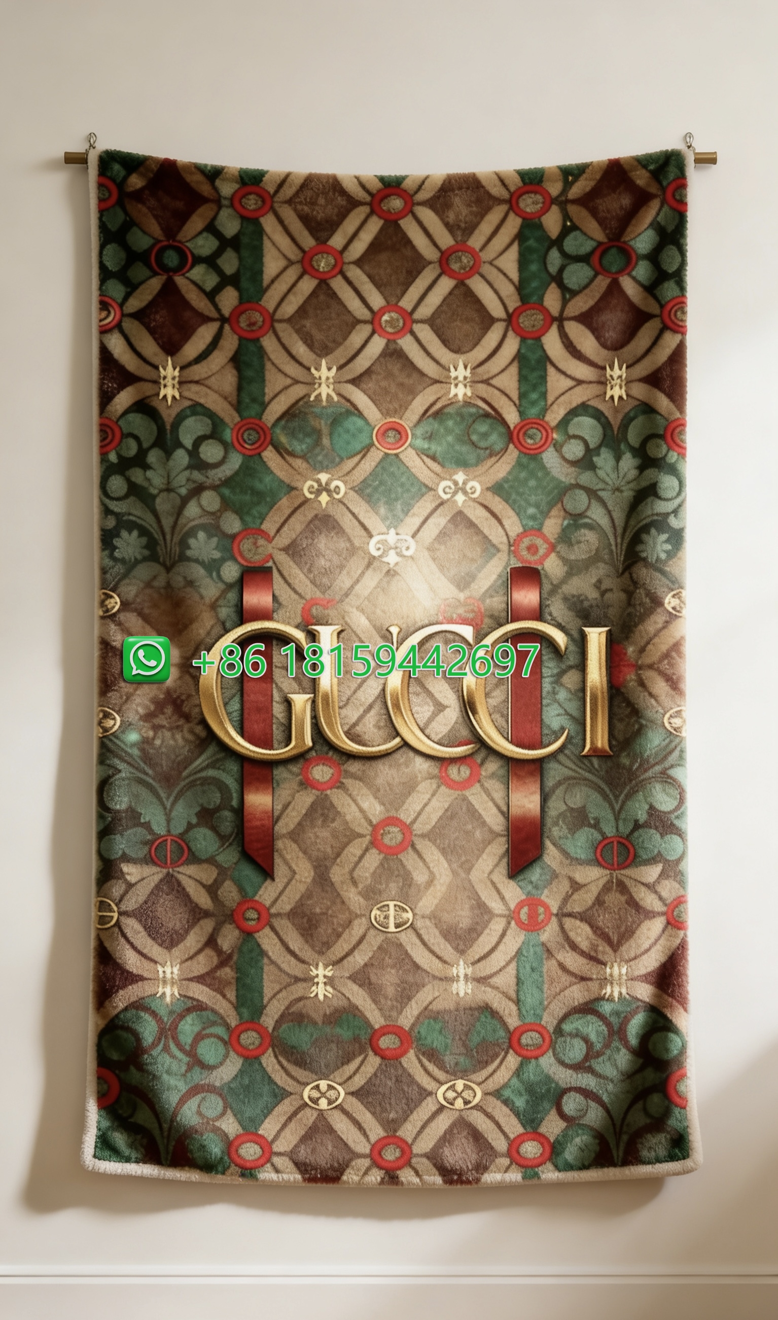 Gucci Throw Blankets